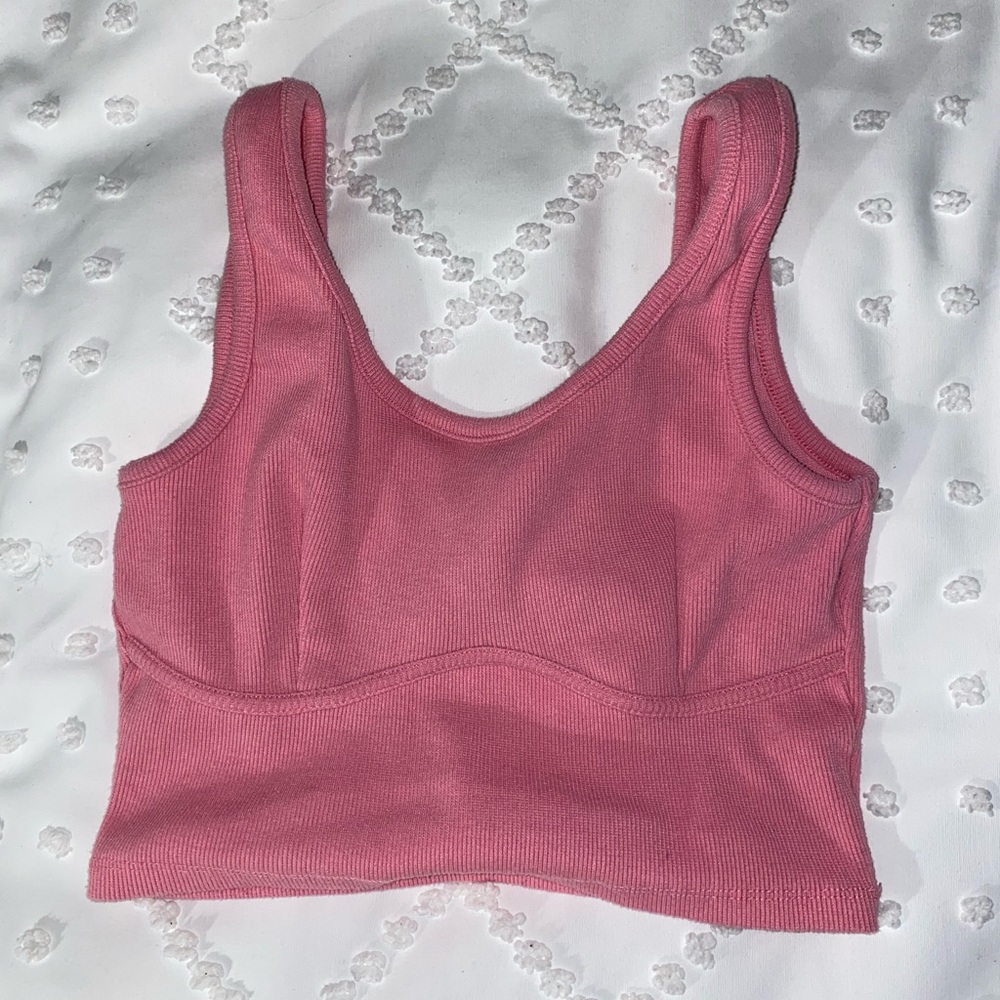 Pink tank top - thick material